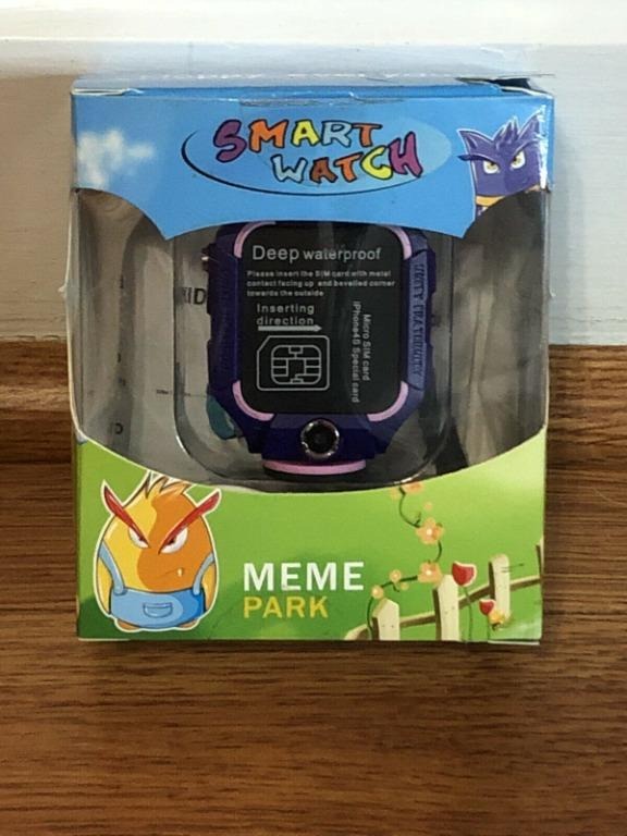 K2190 KIDS SMART WATCH Meme Park Kids Watch GPS PURPLE