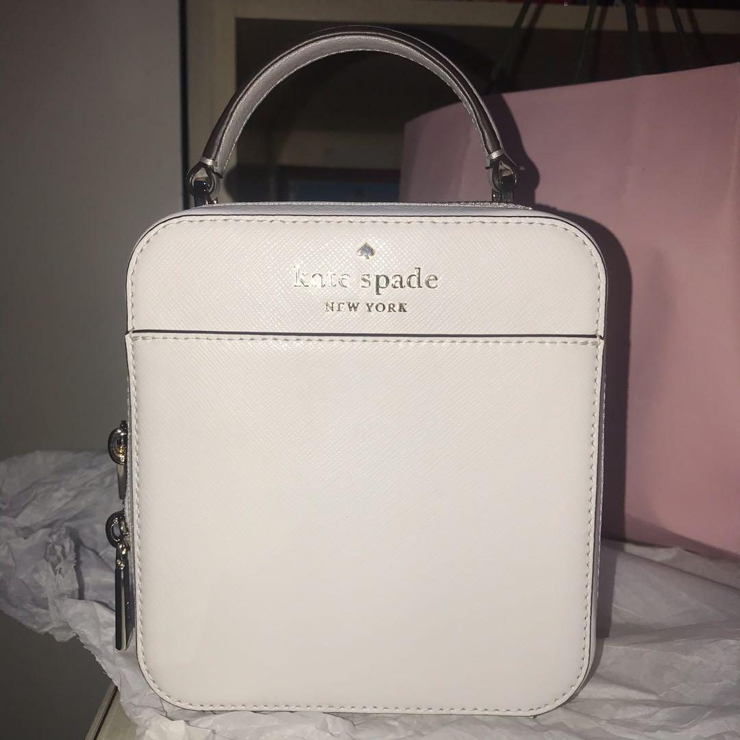 Kate Spade Daisy Vanity Crossbody Bag - White, Luxury, Bags & Wallets on  Carousell