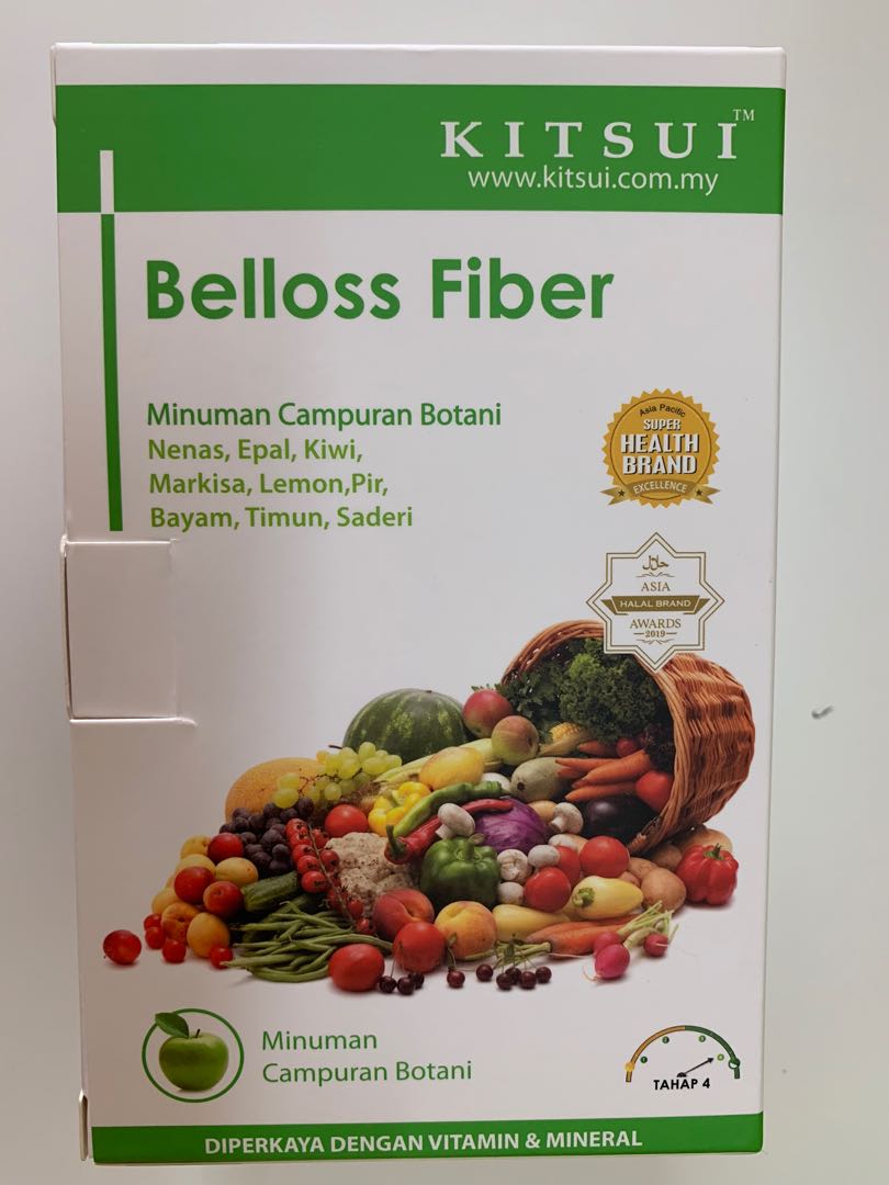 Kitsui Belly Loss Fiber Health Beauty Skin Bath Body On Carousell