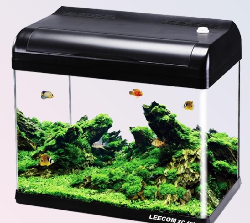 Leecom XC 400魚缸套連背景紙2張+原廠濾芯3套, 寵物用品, 寵物家品及