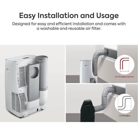 LG DUAL INVERTER PORTABLE AC, TV & Home Appliances, Air Conditioning