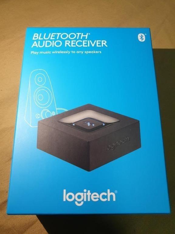 Logitech Bluetooth Audio Adapter for Bluetooth Streaming from Wired Speaker,  Audio, Other Audio Equipment on Carousell