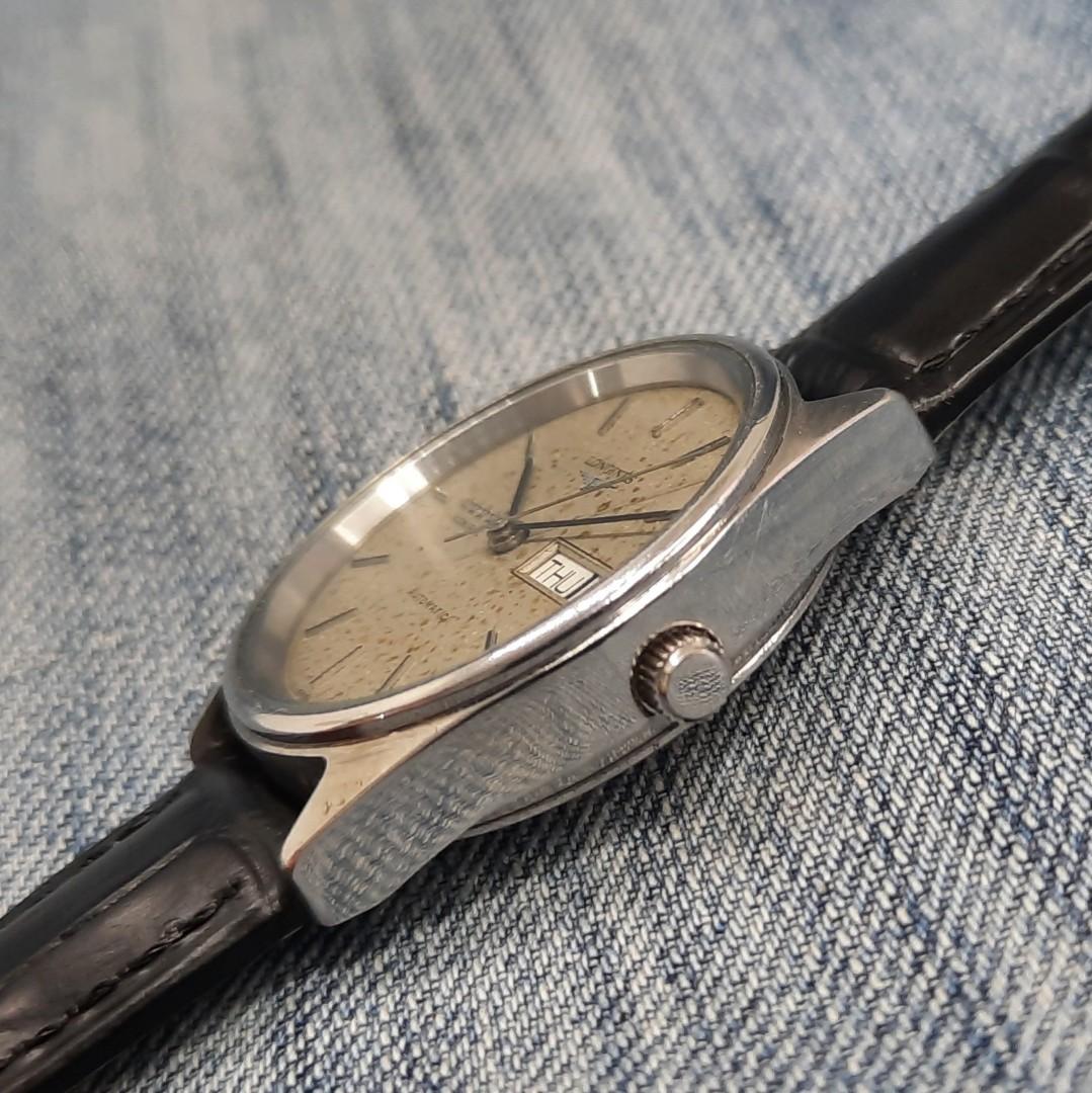 Longines L7.634.4 Admiral Swiss Made Automatic Wristwatch, Men's ...