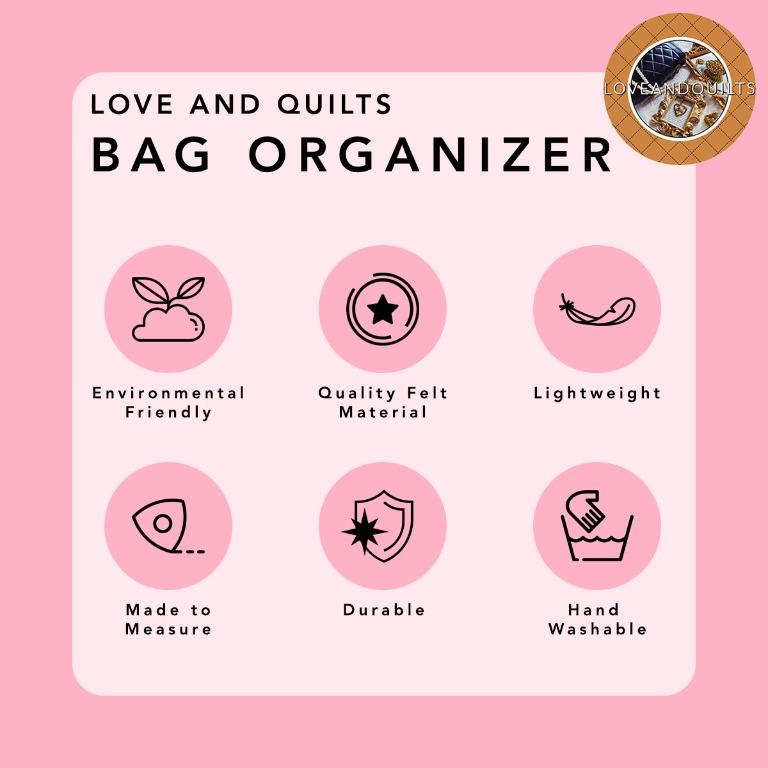 Louis Vuitton Keepall Luggage Bag Organizer Insert Shaper, Quality Felt Bag  Organiser