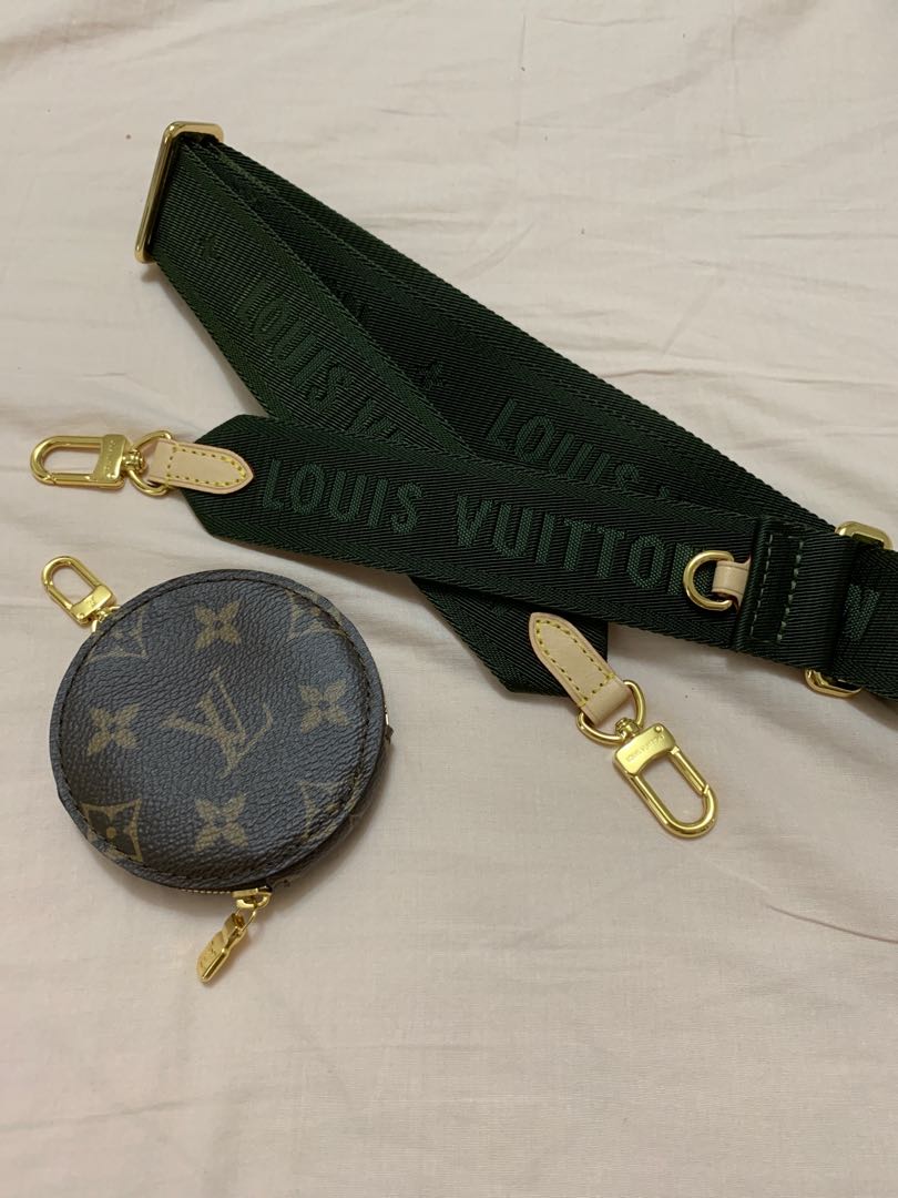 Louis Vuitton Khaki Bandouliere Jacquard Strap – Votre Luxe