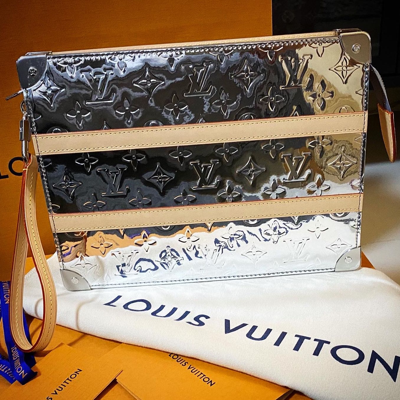 Louis Vuitton Mirror Trunk Pouch M80807