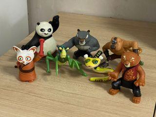Mcdonalds 2008 Kung fu Panda Toy collection