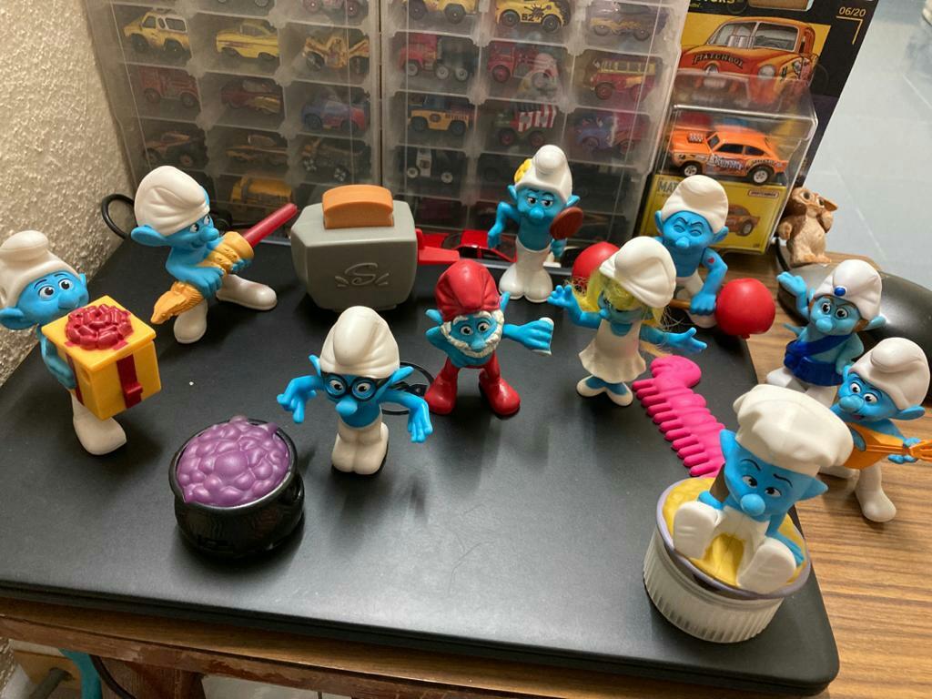 Mcdonalds Mcd Smurf Toys Antiques Vintage Collectibles On Carousell