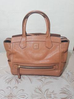 MCM Large Leather Handbag