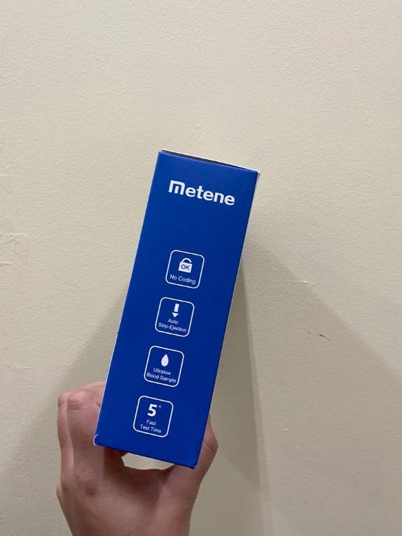Metene blood glucose meter G4253, Health & Nutrition, Health Monitors