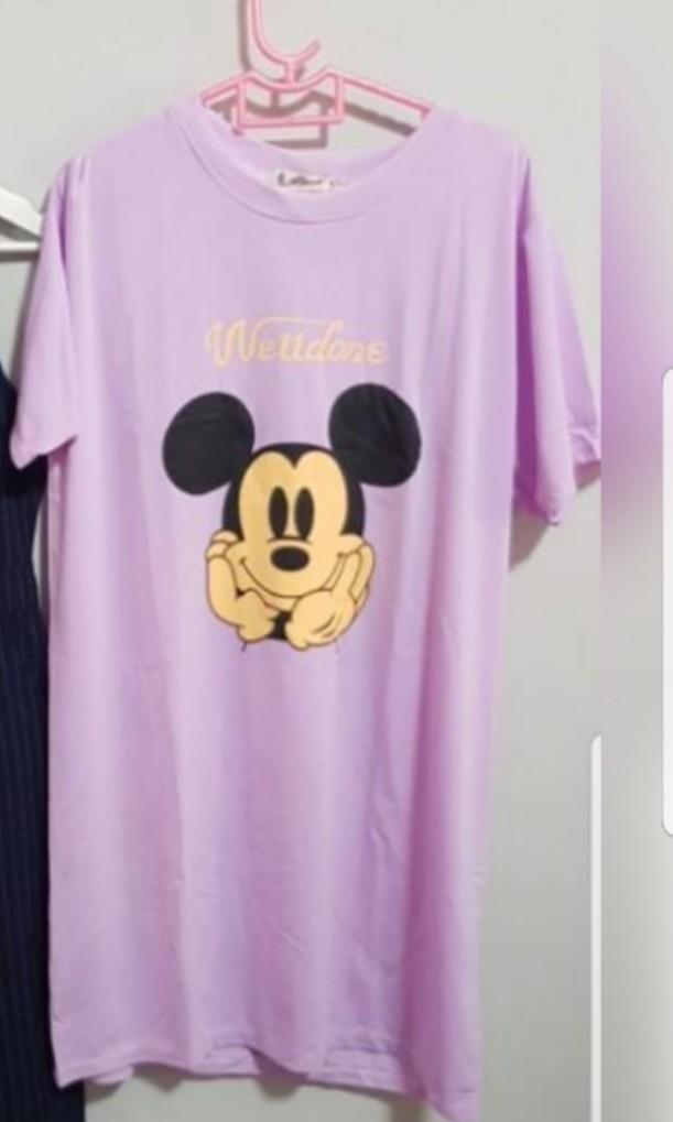 Mickey mouse t shirt dress, Women's Fashion, Dresses & Sets, Dresses on
