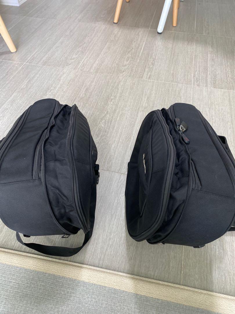 Motorbike saddlebags BagsConnection Blaze H, Motorcycles, Motorcycle