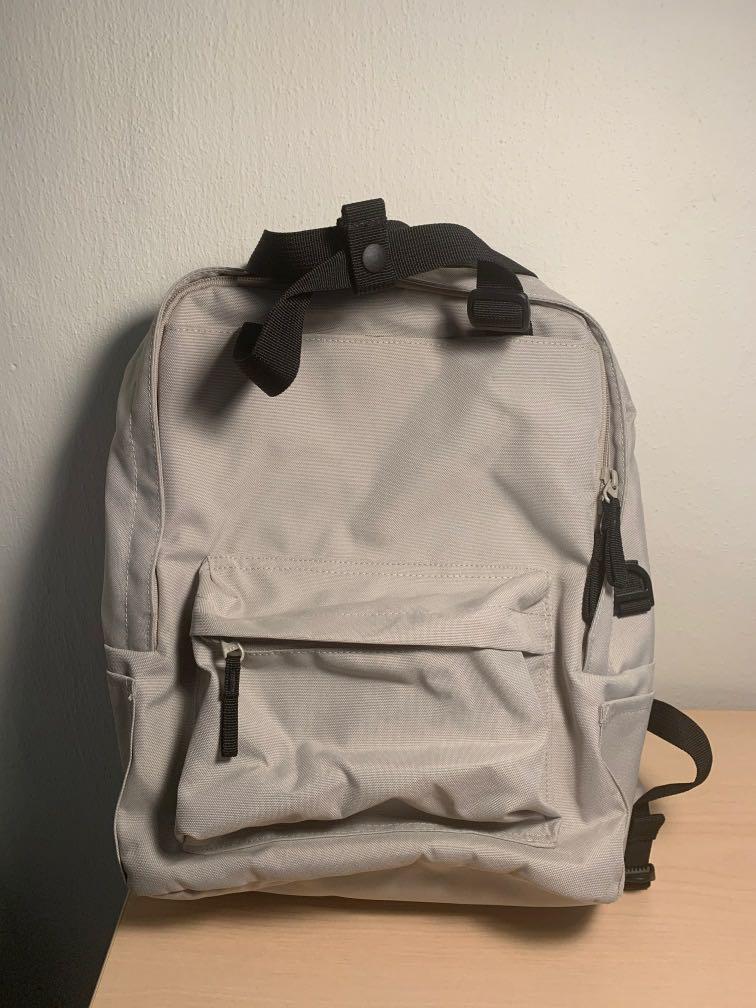 muji foldable backpack
