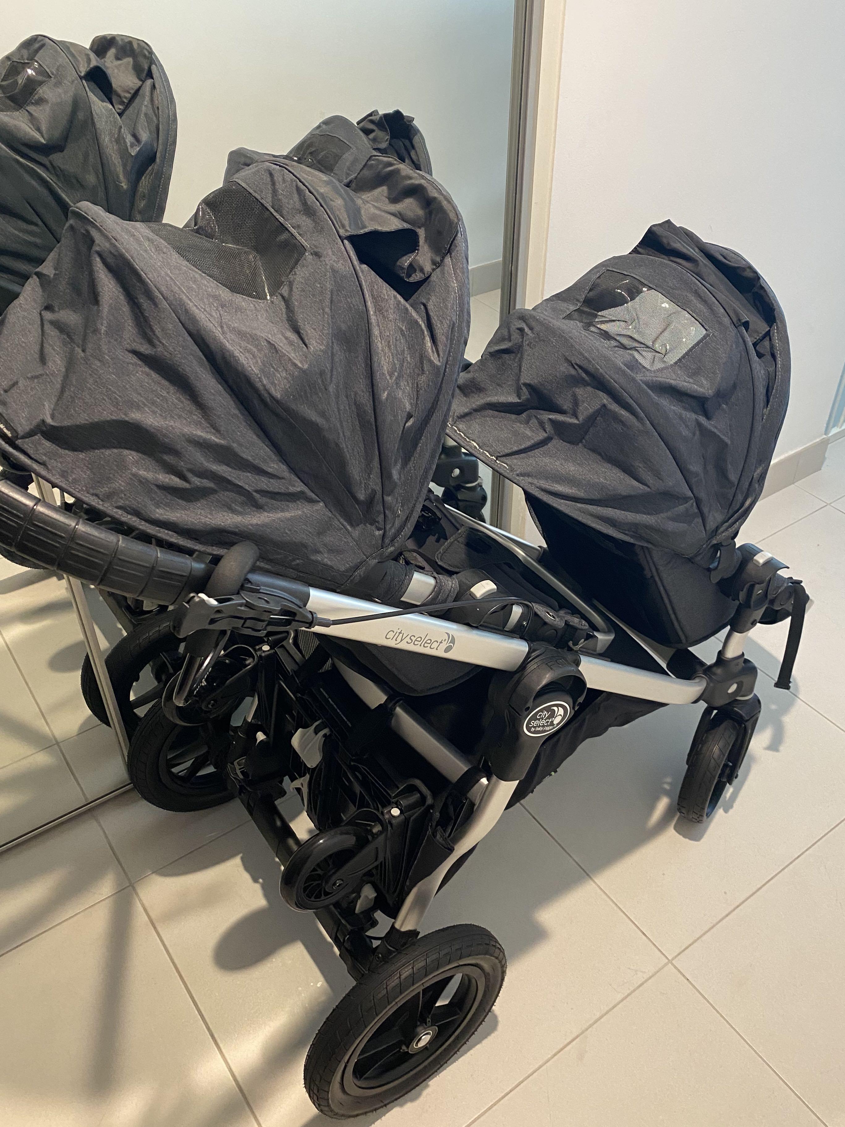City select double stroller used cheap