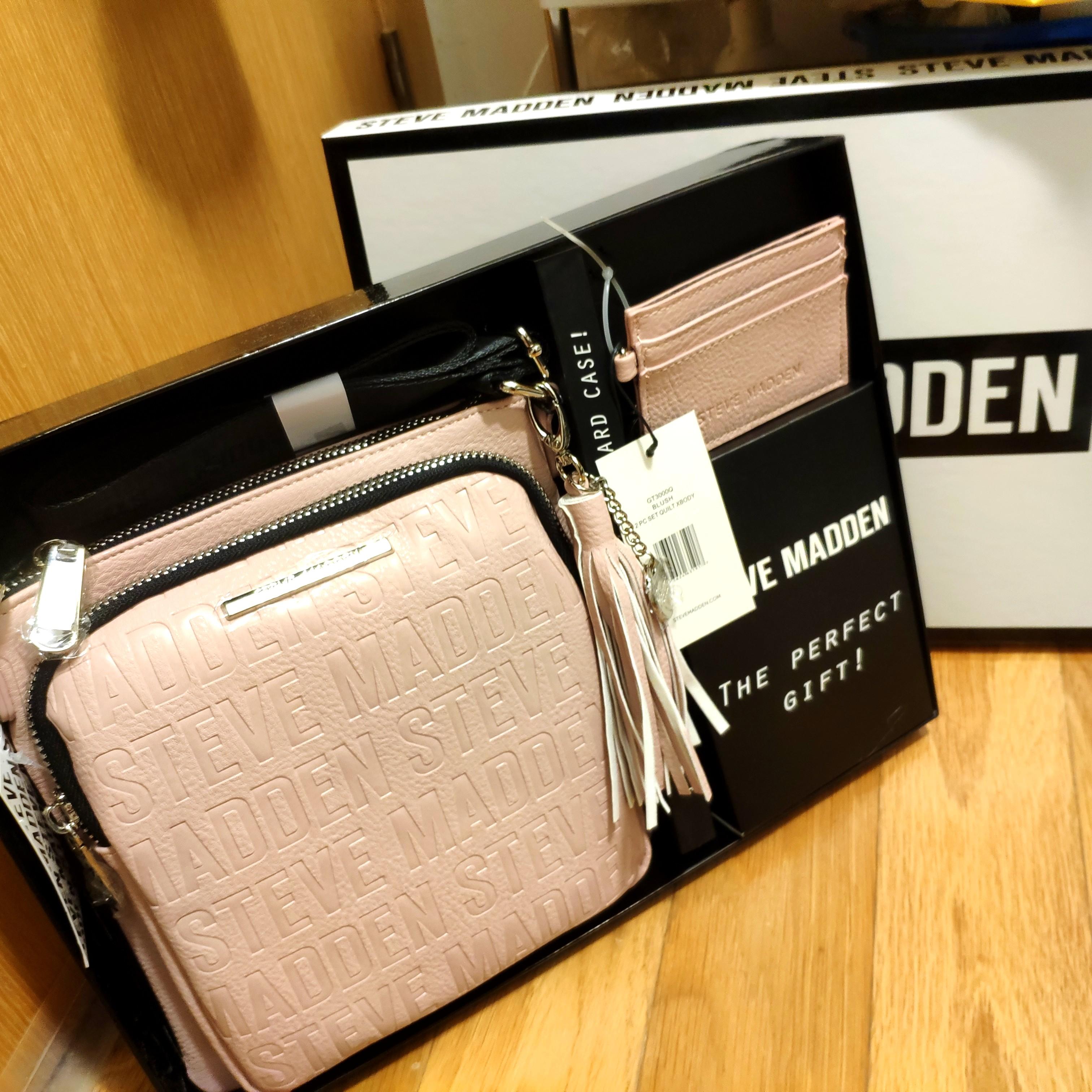 Steve madden purse sales and wallet set