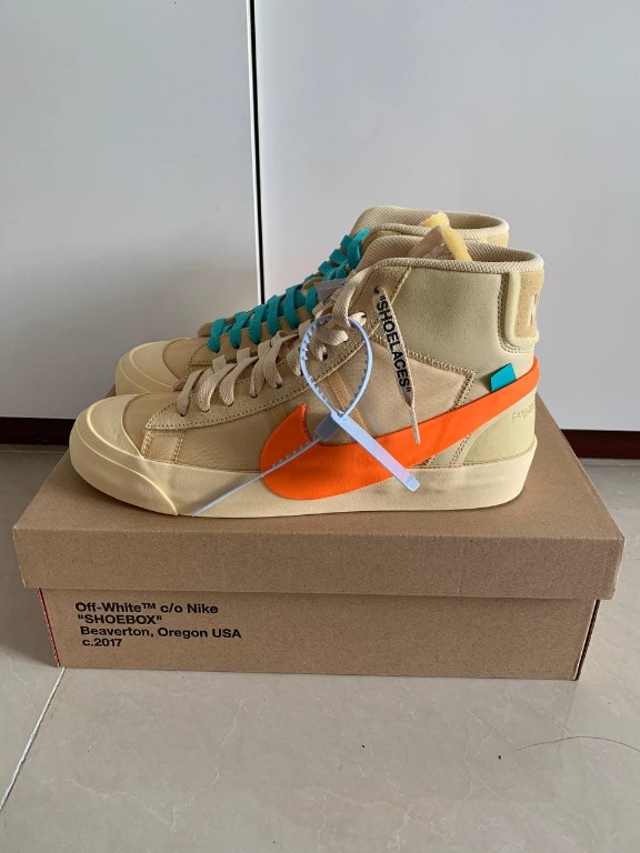 Nike Blazer Mid Off White All Hallows Eve AHE Men s Fashion Footwear Sneakers on Carousell