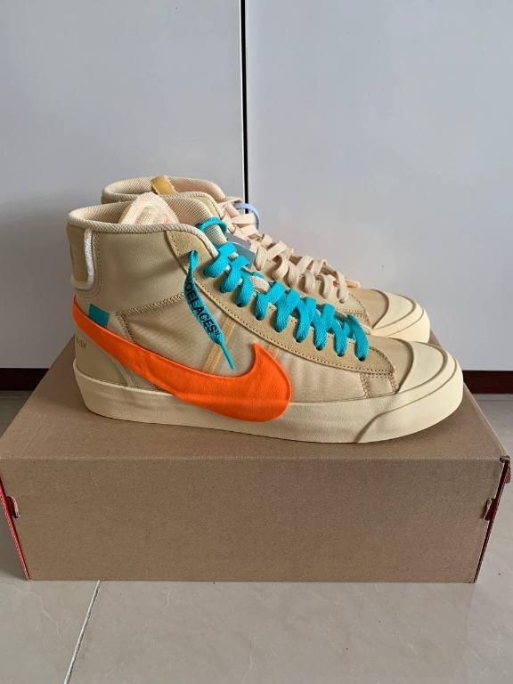 Nike air blazer mid off white new arrivals