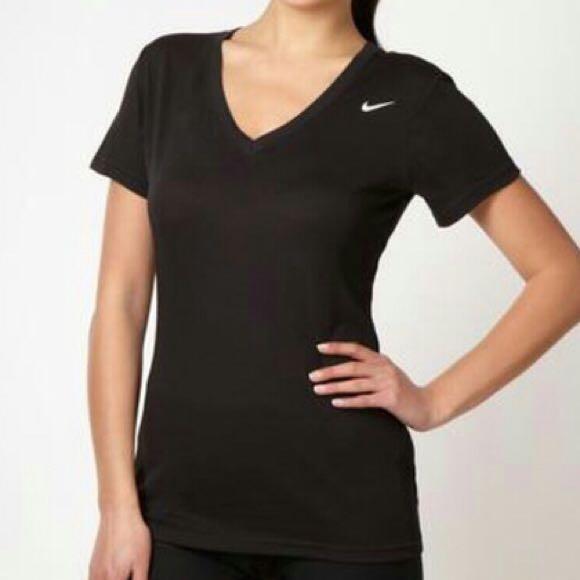 nike v neck dri fit