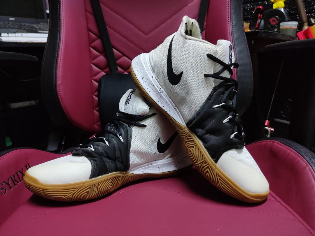 Nike Kyrie 5 Tattoo God s Eye Black White Men s Fashion Footwear