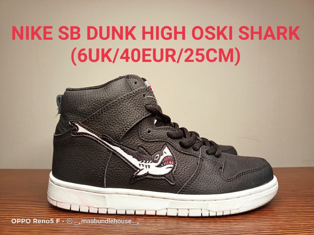 Oski x nike 2025 sb dunk high shark