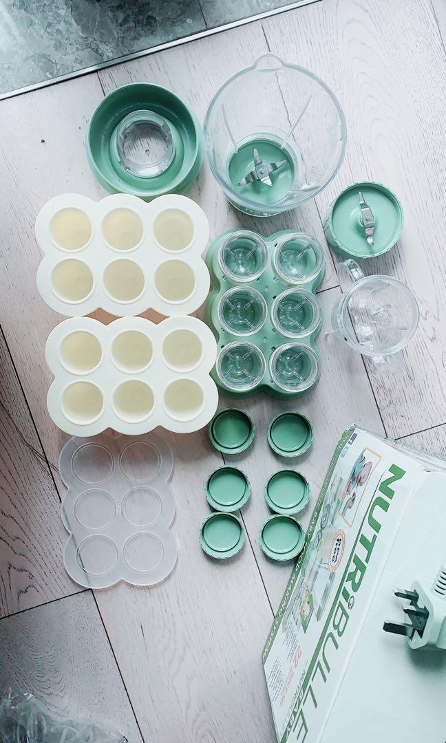 NUTRIBULLET BABY BPA free 嬰兒 加固 輔食機 攪拌機, 兒童＆孕婦用品, 護理及餵哺, 護理及餵哺 加固