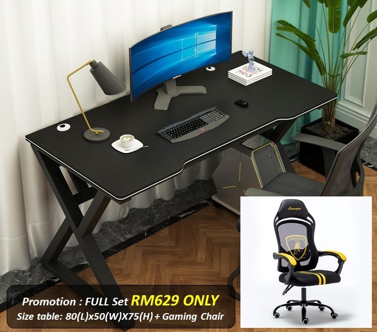 Modern Laptop Table Workstation Size, Gaming Chair With Laptop Table