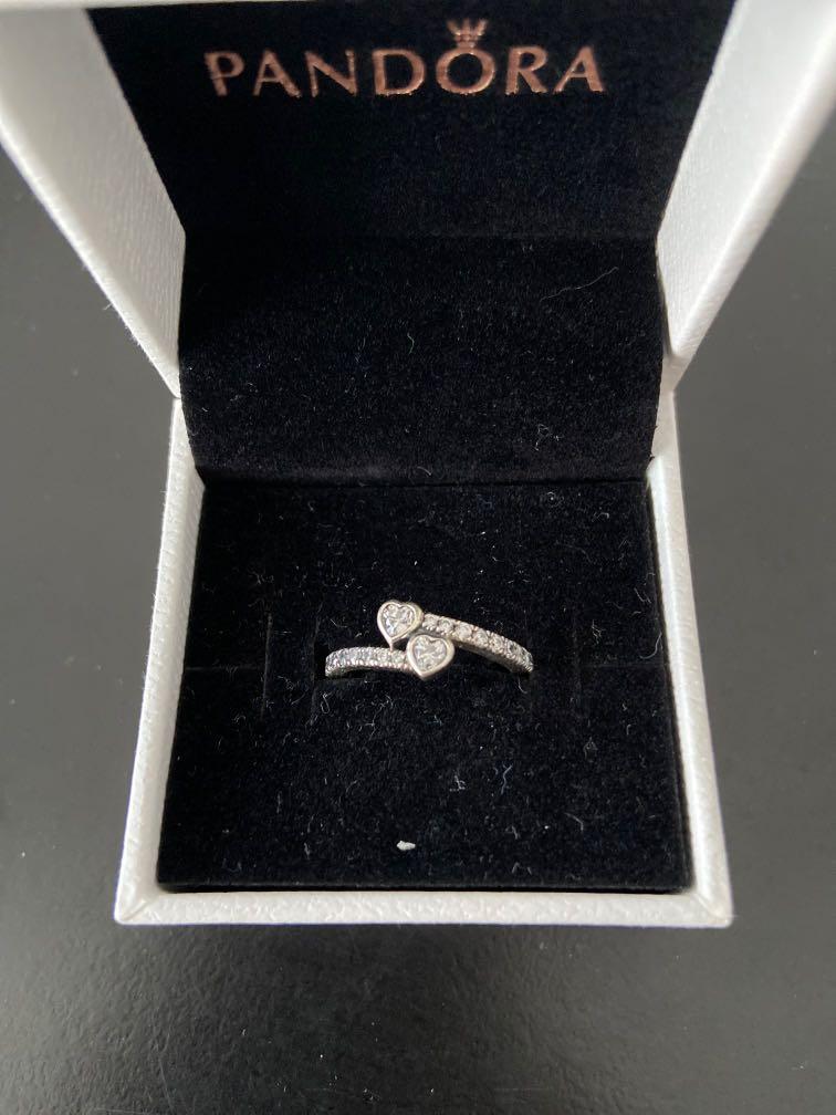 2 sparkling hearts ring deals