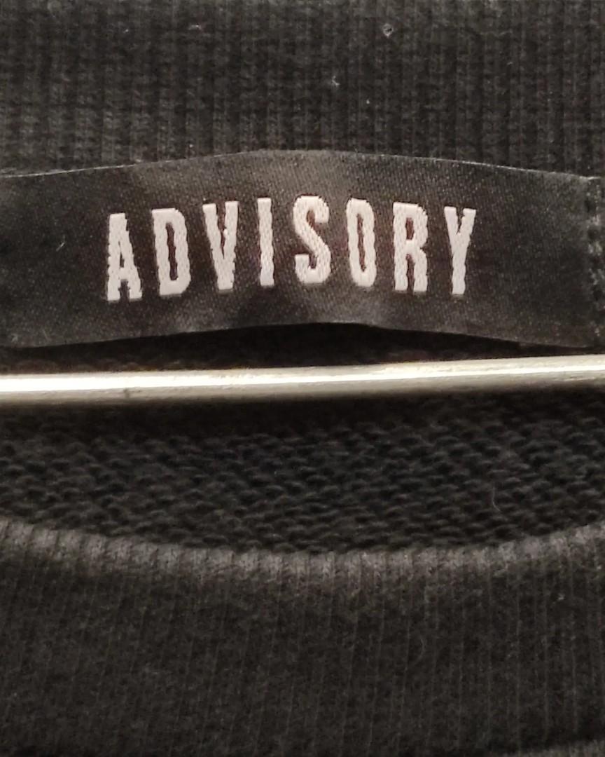 PARENTAL ADVISORY Crewneck (Limited), Fesyen Pria, Pakaian ...