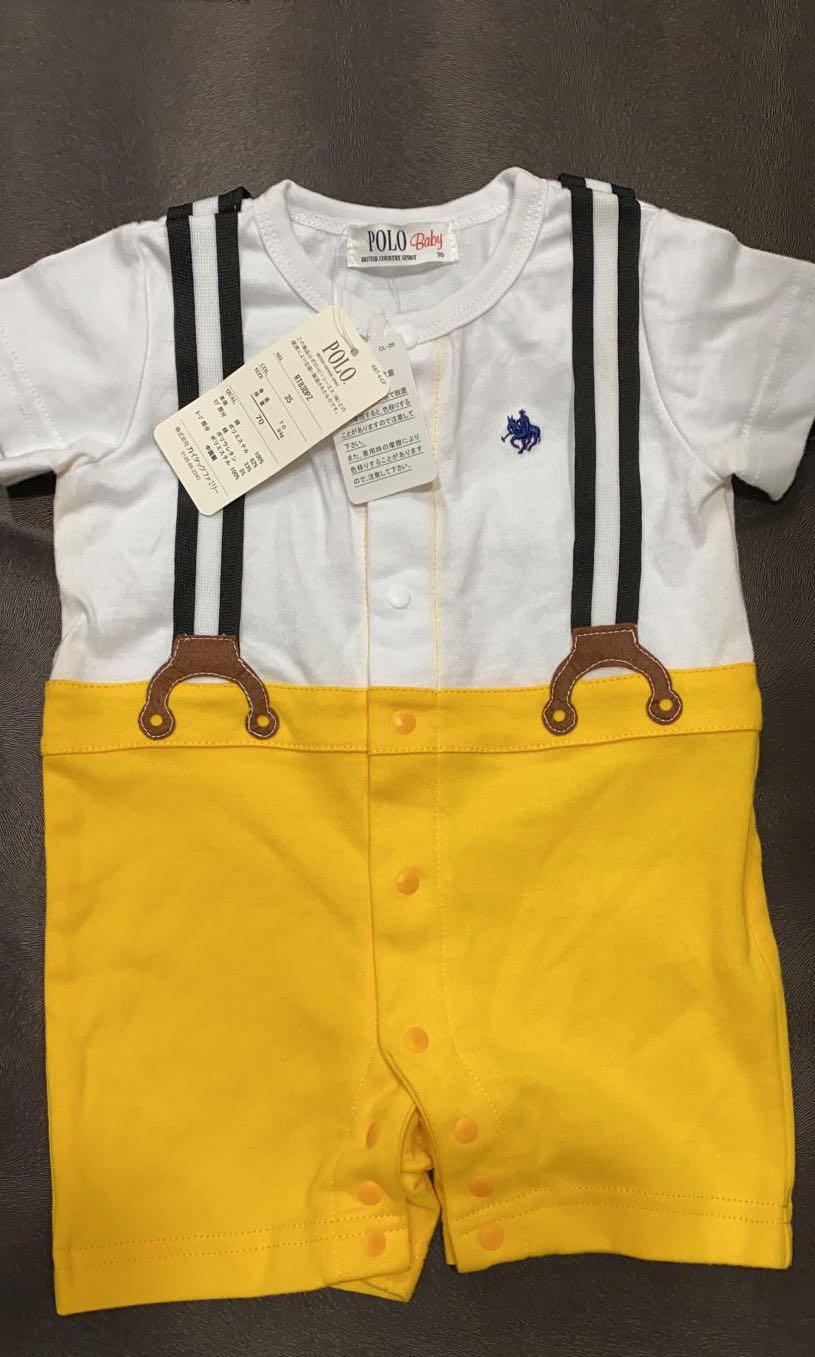 Polo Baby Summer jumpsuit 一件裝* 全新, 兒童＆孕婦用品, 嬰兒及小童流行時尚- Carousell