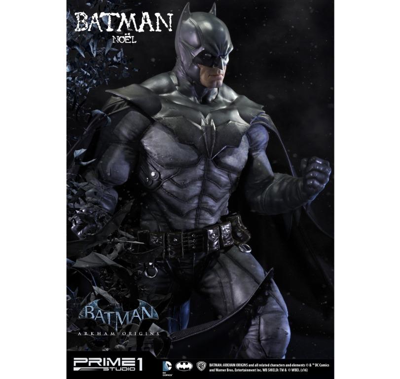 Prime 1 Studio Arkham Origins Batman NOEL Version Exclusive EX Version  Limited Edition 750, Hobbies & Toys, Collectibles & Memorabilia, Fan  Merchandise on Carousell