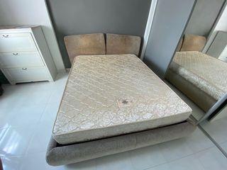 Queen Size Bed and Mattress