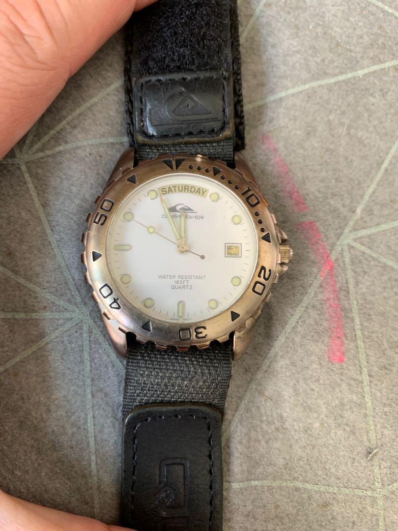 quicksilver gold watch