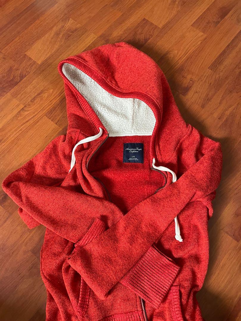 American eagle red jacket sales