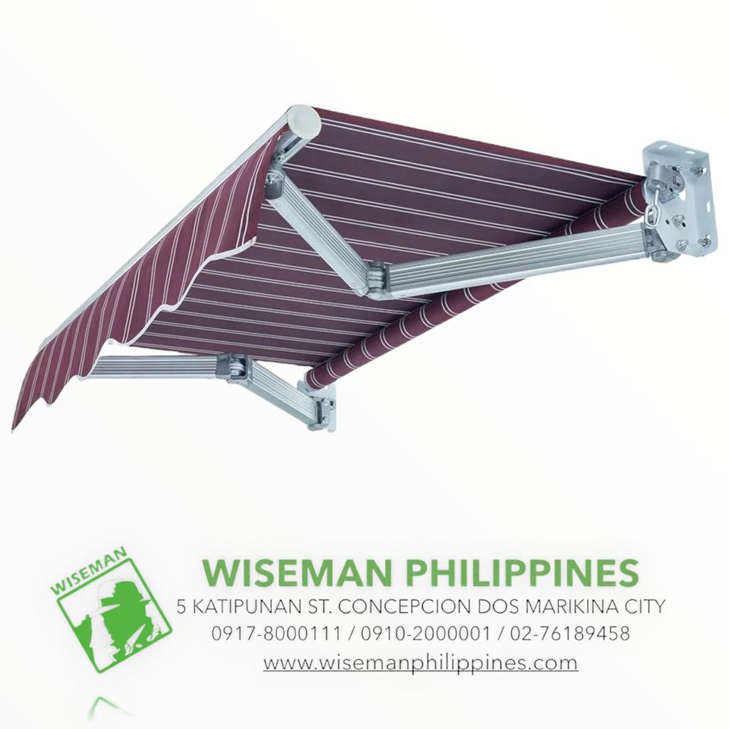 Retractable Awning (Category: Home Improvement Tools & Accessories) located in Marikina City. Submitted by wisemanphilippines (Listing ID 1017958288, Image 1). Description: UPDATED (AUGUST 2021) Sizes and prices: 5x3.5 meters - 13500 5x3 meters - 12500 4x3.5 meters - 10500 4x3 meters - 9500 4x2.5 meters - 8500 4x2meters - 8000 3.5x3 meters - 9000 3x2 meters - 7000 2.5x2 meters - 6500 2x1.5 meters - 5500 1.5x1 meters - 5000 MOTORIZED +5000 for fas
