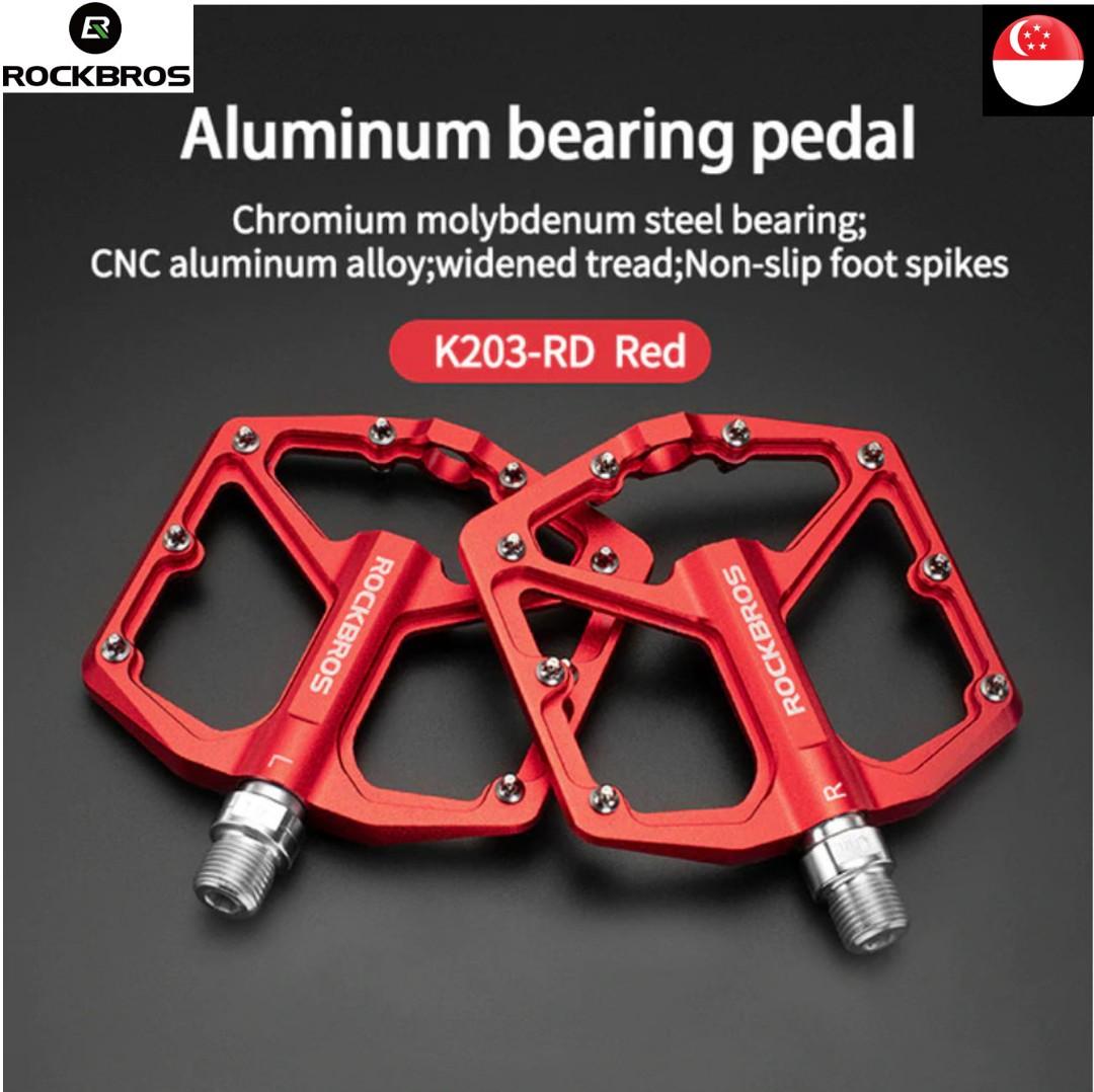 RockBros pedal Bicycle pedal mtb pedals road bike pedals mountain bike pedals bicycle accessories Sports Equipment Bicycles Parts Parts Accessories on Carousell