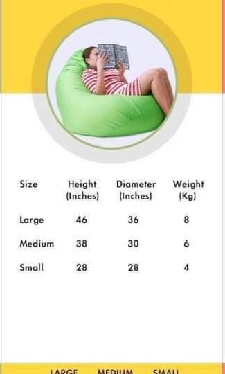Bean bag second hand on sale