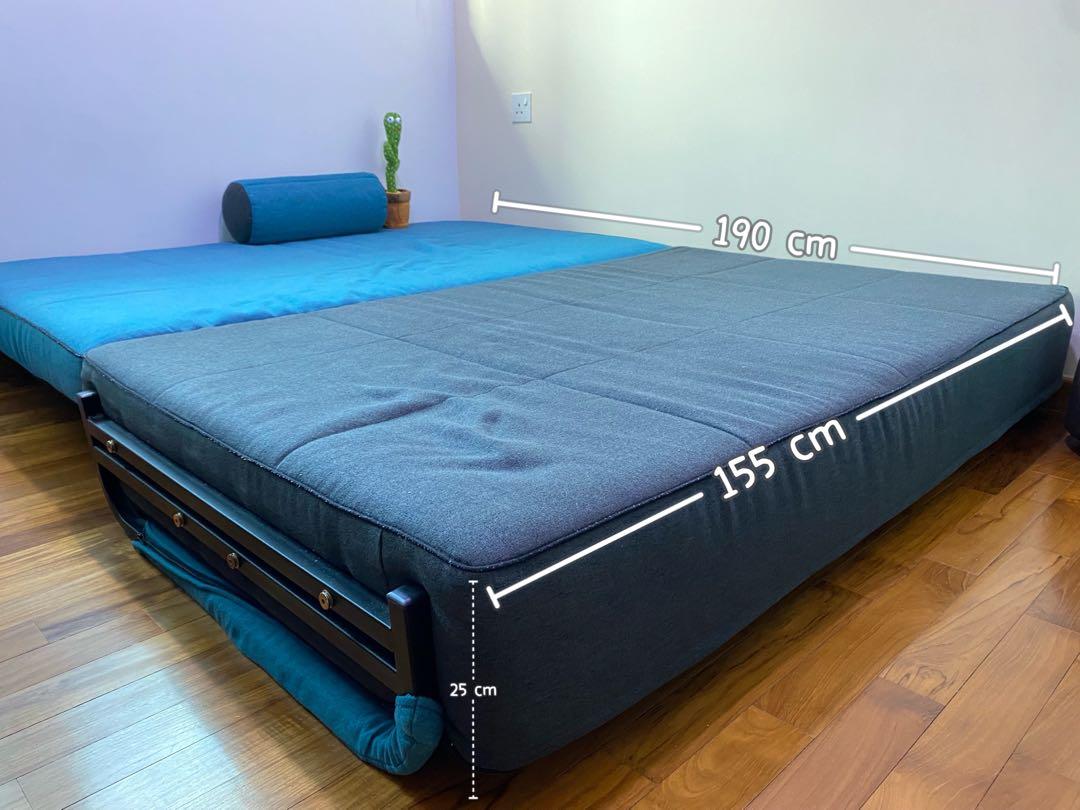 Seldom usage Sofa bed, Furniture & Home Living, Furniture, Sofas on