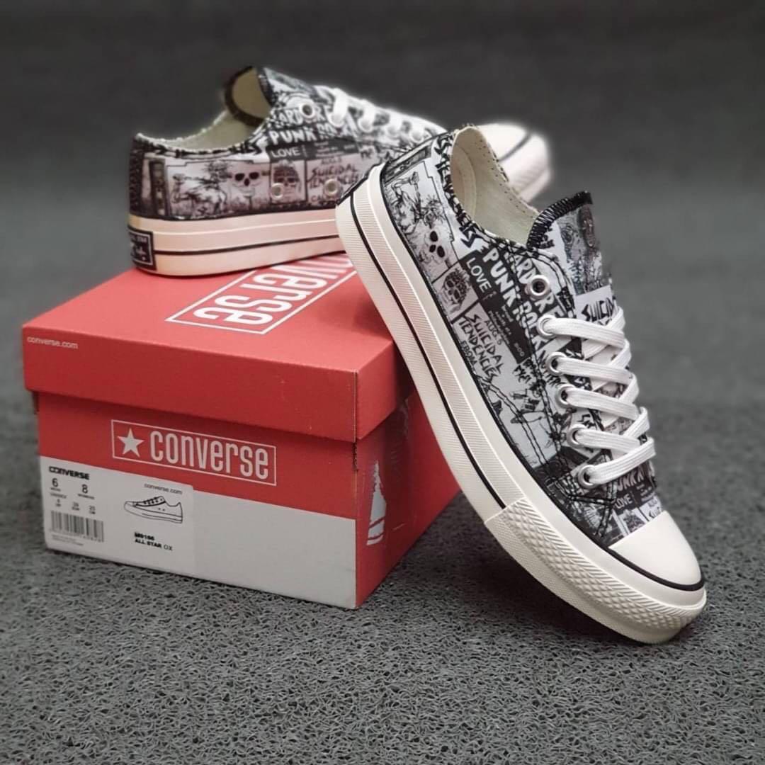 SEPATU converse 70s low suicidal tendencies lokal Fesyen Pria