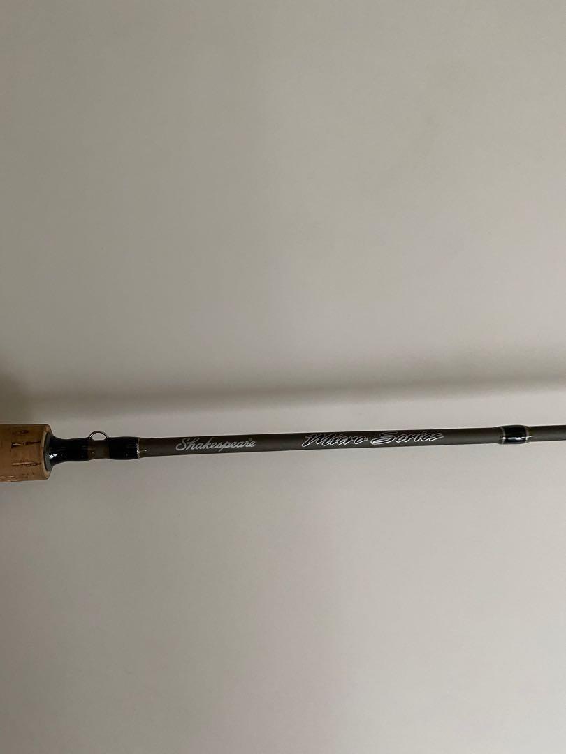 Shakespeare micro series 2-6lb 2 piece ultra light rod, Sports Equipment,  Fishing on Carousell