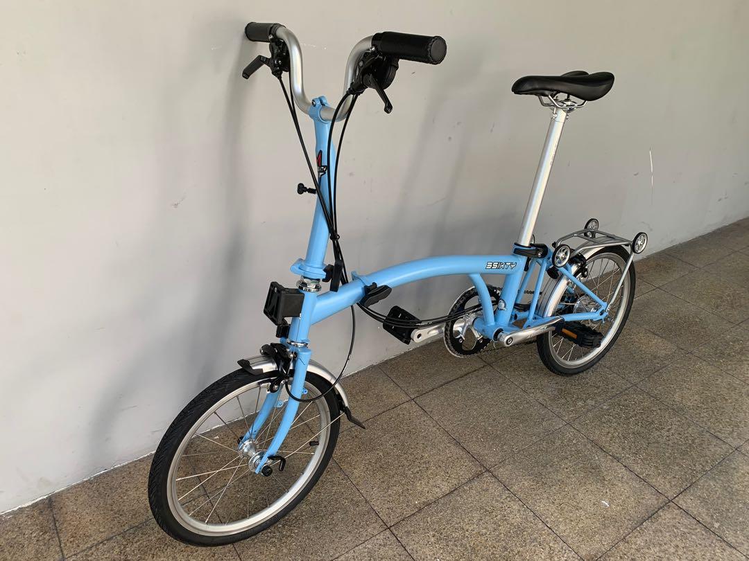 Sky blue bicycle top