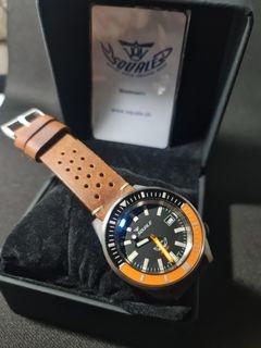 Squale 60 atmos Squalematic Brown