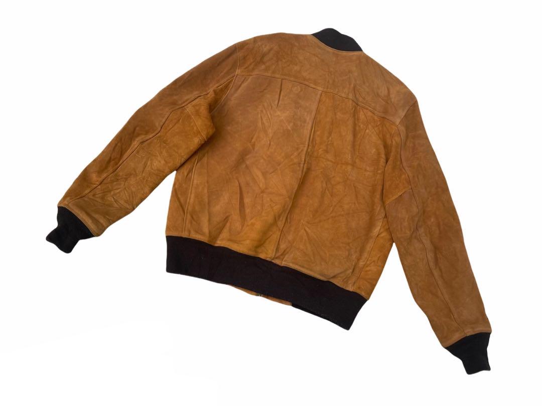 Stussy x Schott NYC Suede Bomber Jacket, Men's Fashion, Coats 
