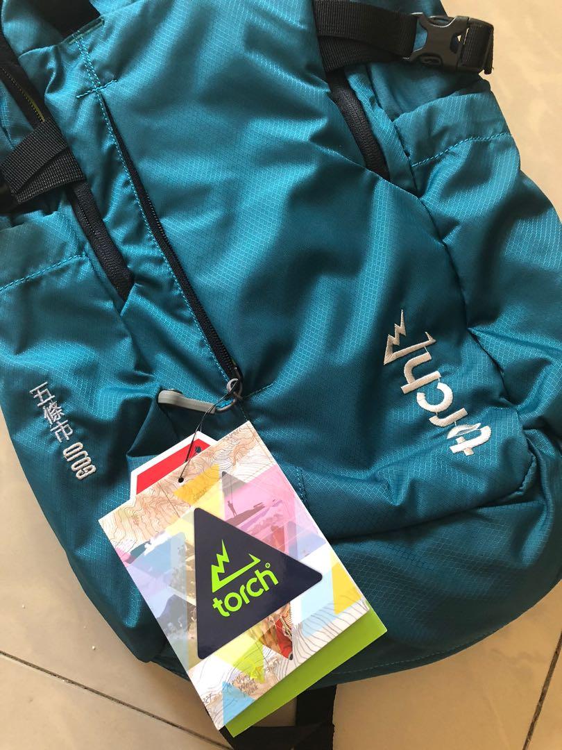 Tas backpack torch new, Fesyen Pria, Tas & Dompet , Ransel di Carousell