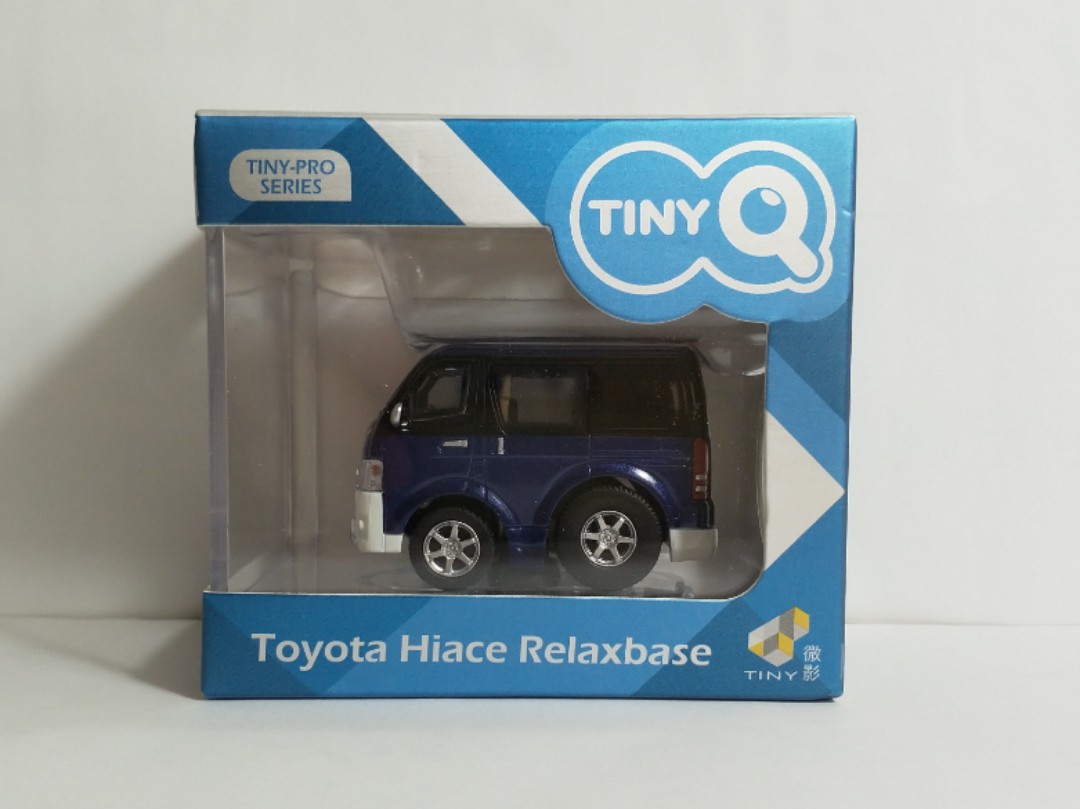 Tiny Q 03 Toyota Hiace Relaxbase, 興趣及遊戲, 玩具& 遊戲類- Carousell