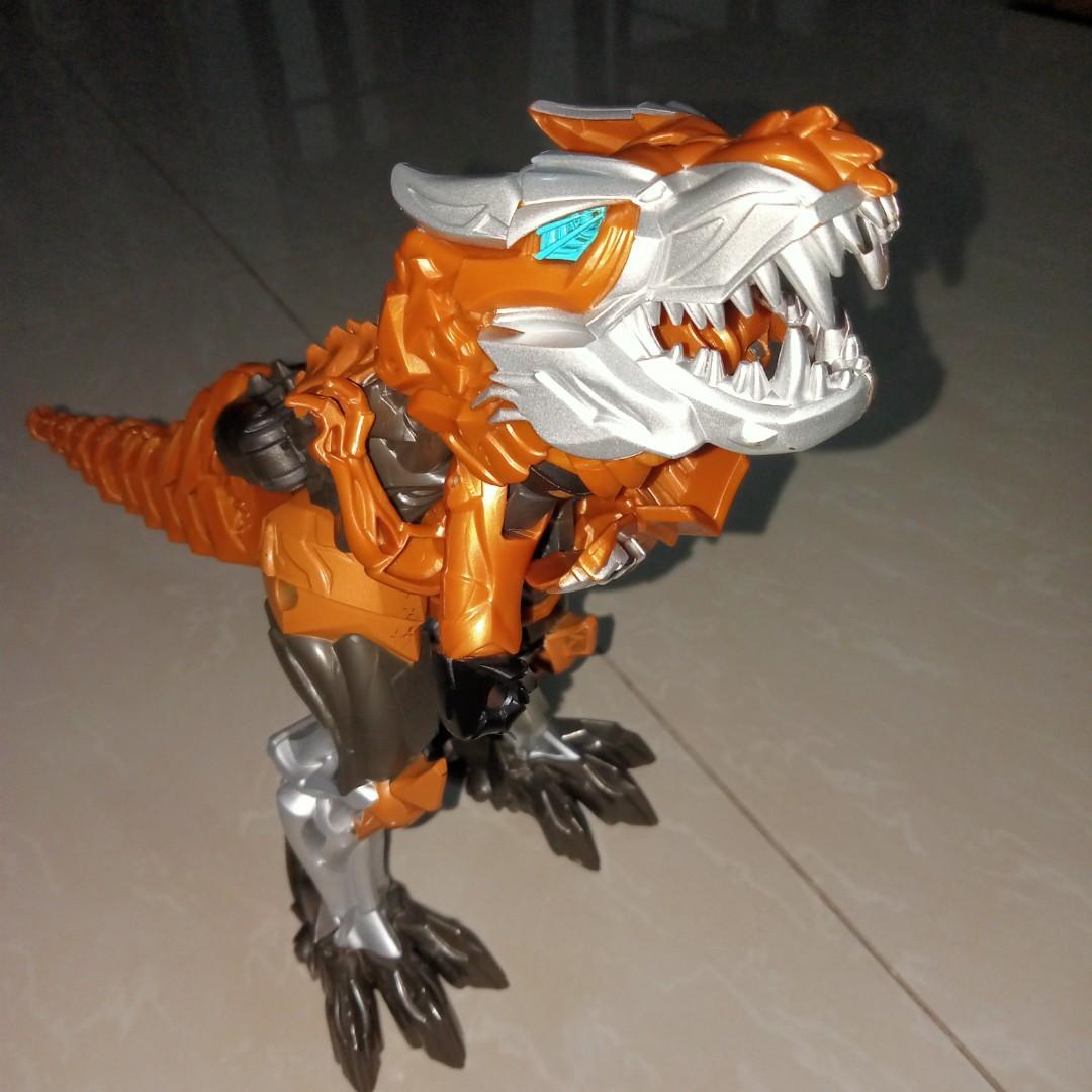 Transformer Age of Extinction Grimlock Dinosaur Flip & Change 9