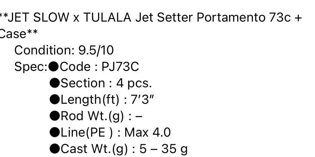Tulala JetSetter Portamento 73C, Sports Equipment, Exercise