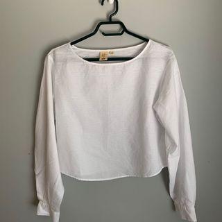 Uniqlo Cropped Blouse
