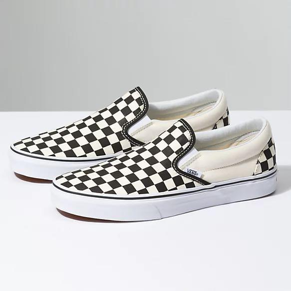 Vans Checkerboard Slip On, Women's Fashion, Footwear, Sneakers on Carousell