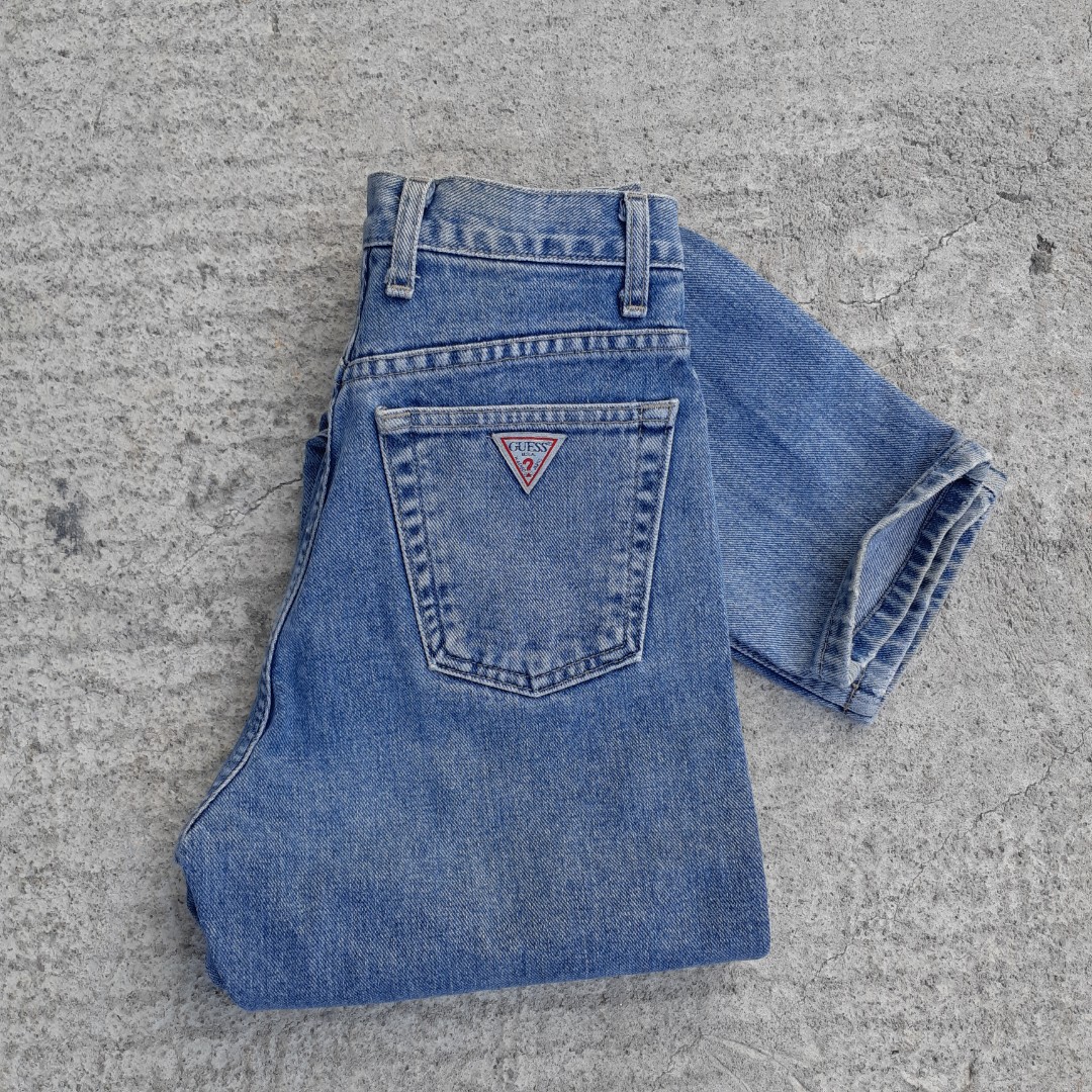 Vintage Guess Jean, Fesyen Pria 