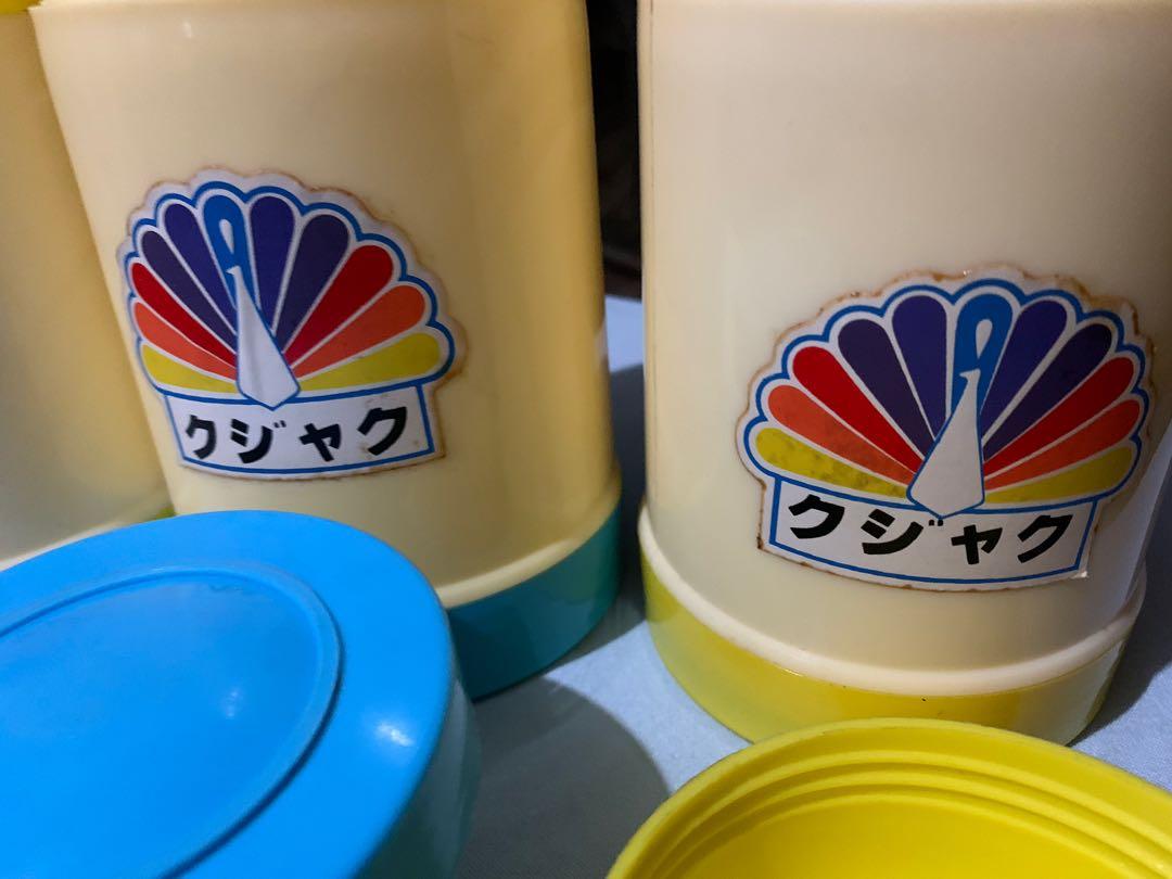 400 for All 4 Vintage Japanmade Peacock Brand Thermos, Furniture